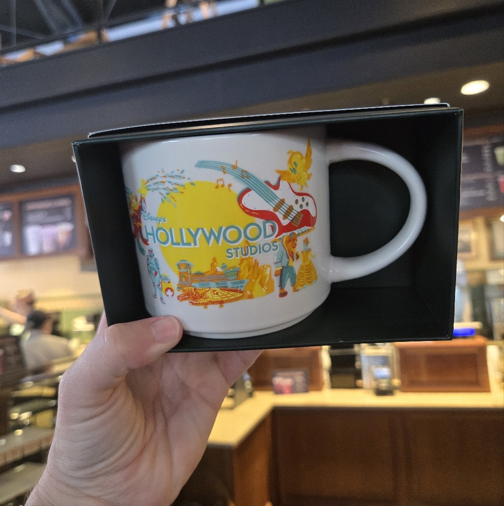 Disney's Hollywood Studios Starbucks Mug NIB NWT